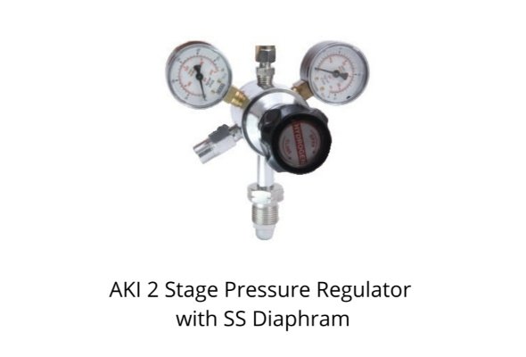 AKI-2-Stage-Pressure-Regulator-with-SS-Diaphram.
